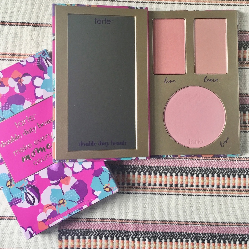 tarte make every moment count cheek palette